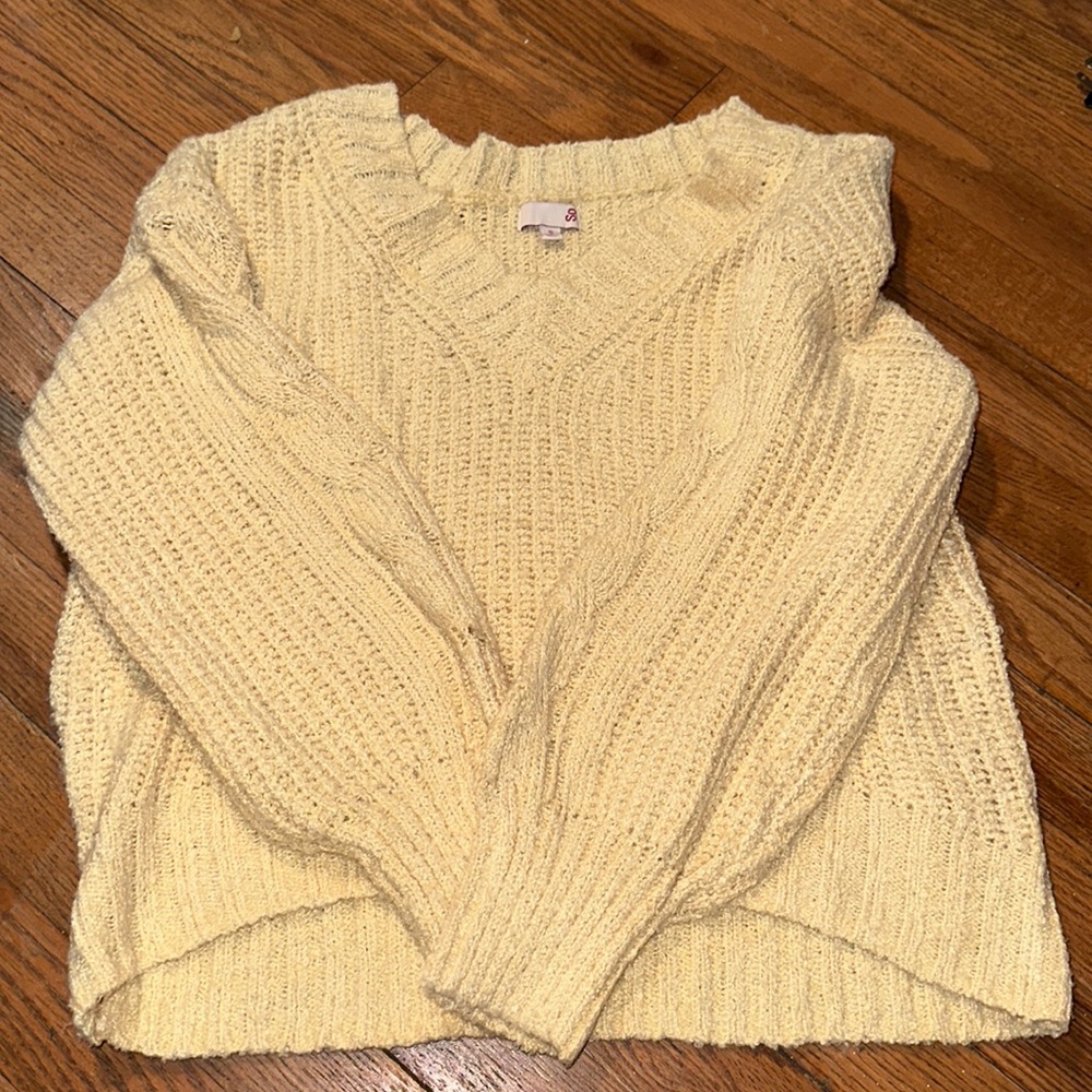 Yellow sweater